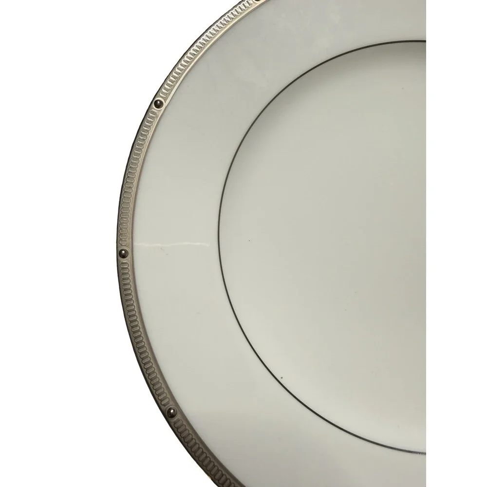 Noritake, Rochelle Platinum Dinner Plate 10 1/4